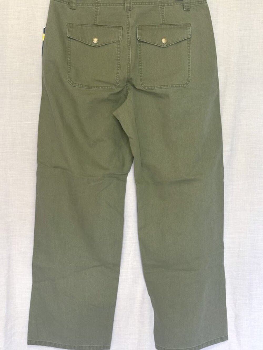 Universal Thread Olive Green Utility Pants Mid Rise Straight Leg Size 12 NWT - Picture 2 of 8